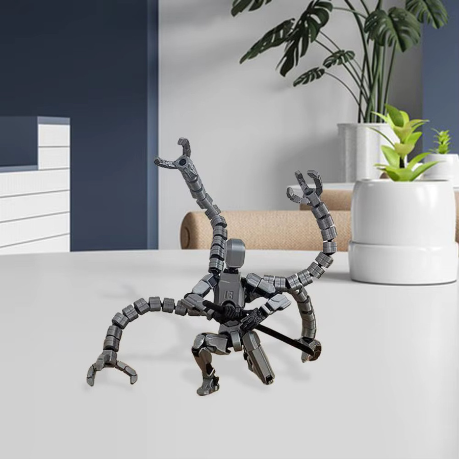 3D-gedruckte Action-Oktopus-Figuren, Shinigami Action-Figuren, bewegliche Pendel-Dummy-Puppen - Bild 3