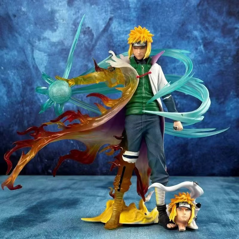 Bandai Naruto Minato Namikaze Doppelkopf-Wechselfigur, Einzelfigur - Bild 3