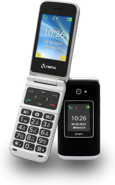 OLYMPIA VITUS 4G Mobiltelefon mit 2,8 Zoll Display in Schwarz mit Bluetooth - Bild 1
