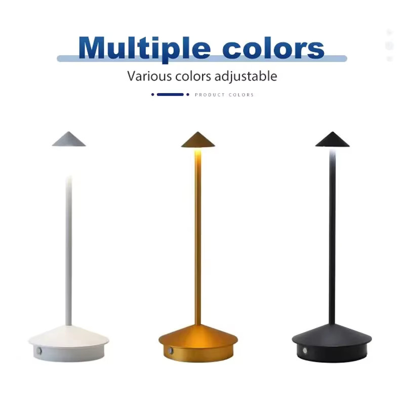 VENUSWING Kabellose LED-Tischlampe mit Touch-Dimmer, wiederaufladbare und wasserdichte Schreibtischlampe für Esszimmer und Zuhause - Bild 3