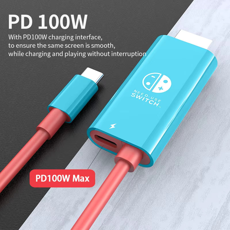 Gopala USB-C auf HDMI 4K Adapter Kabel für MacBook, iPad, Nintendo Switch und Laptop - Bild 3