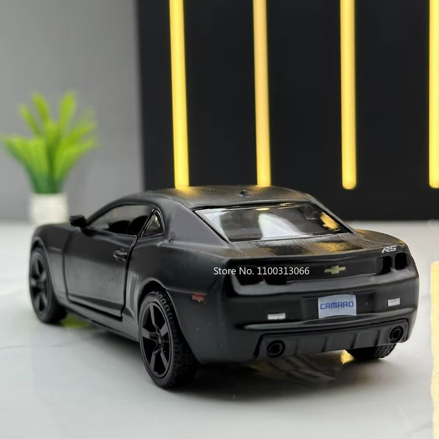 MAKEDA Chevrolet Camaro, Spielzeugmodell, Maßstab 1:36, Metall, Rückzugsfunktion - Bild 2