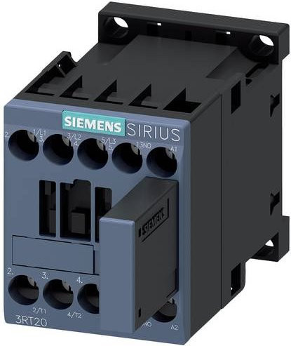 Siemens Leistungsschütz 3RT2015-1WB41 mit 3 Schließern, 690 V/AC, grau - Bild 1