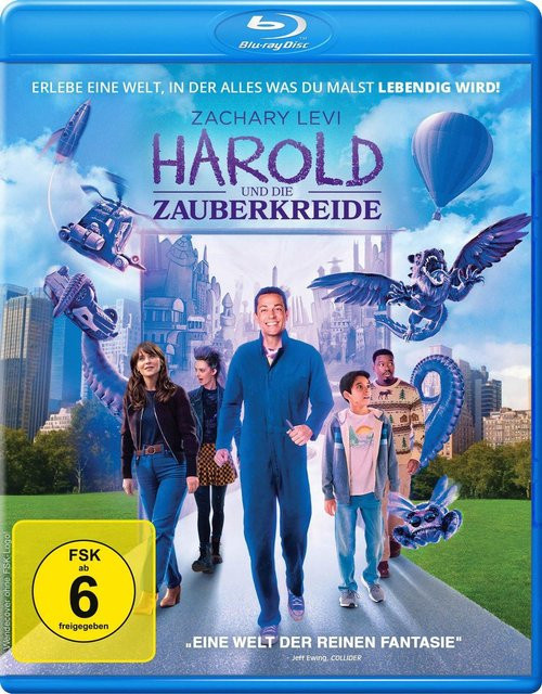 Harold und die Zauberkreide, Zachary Levi, Blu-ray - Bild 1