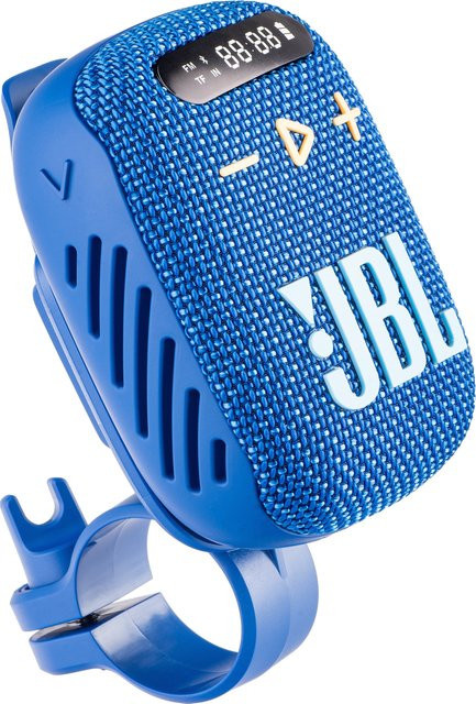 Tragbarer Bluetooth-Lautsprecher JBL Wind 3 in Blau mit 5W Leistung und IP67 Wasserdichtigkeit - Bild 1