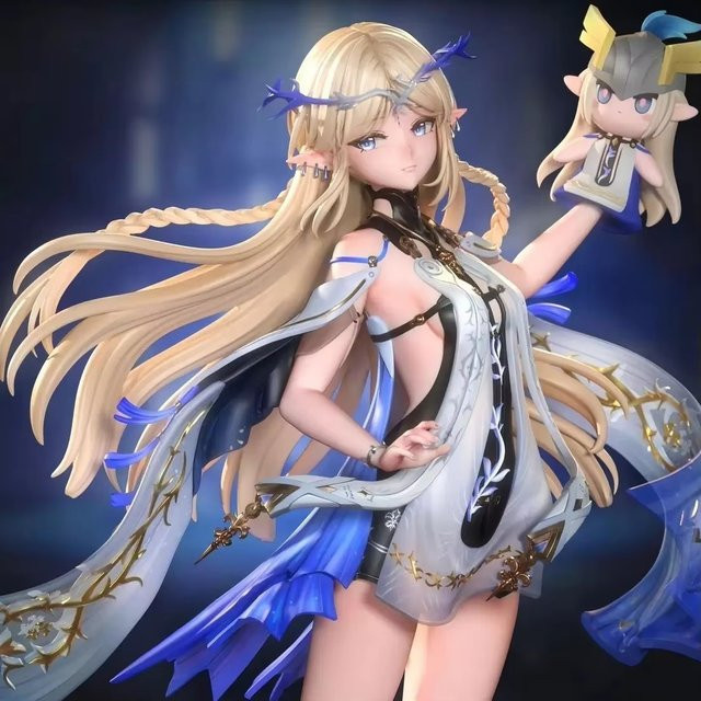 Cartethyia Anime-Standfigur Wuthering Waves, GK-Harz-Sammlermodell - Bild 1
