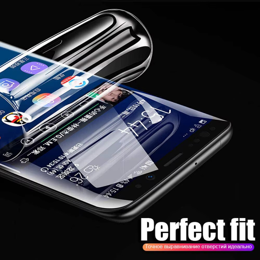 3 Stück Hydrogel Displayschutzfolie für Samsung Galaxy S25 S24 S23 S22 S21 S20 FE Ultra und Note 20 10 Plus, transparent - Bild 2