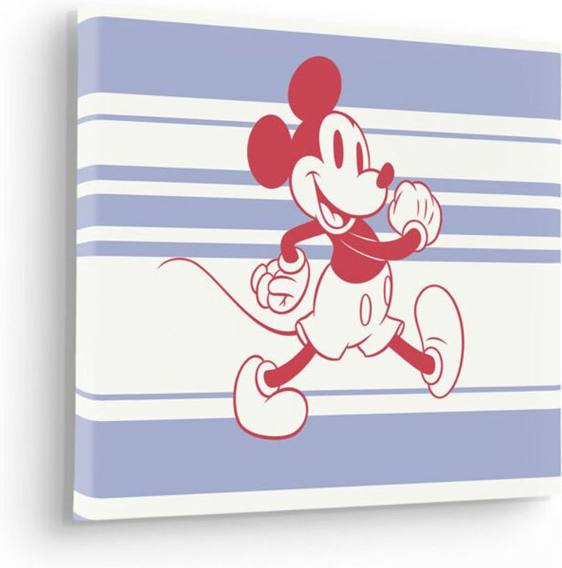 Komar Canvasbild Disney Mickey Wonderful Live - Leinwand im Vintage-Stil - B: 40 cm, H: 30 cm - Bild 1