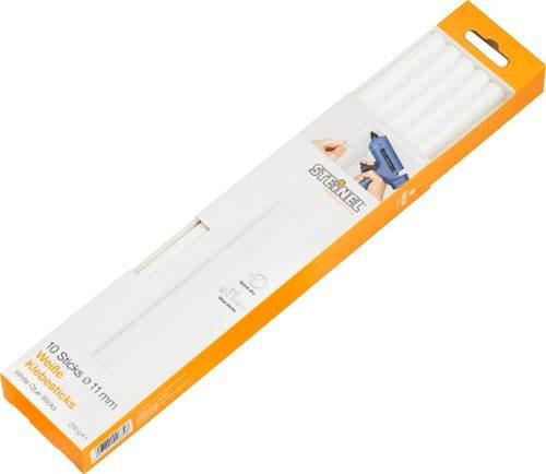 Steinel Heißklebesticks Weiß Ø 11 mm, 250 g (10 Stück) - Bild 1