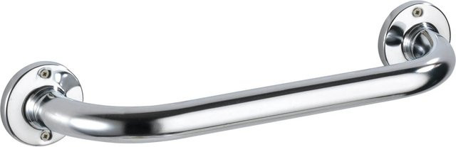 Wenko Badewannengriff Basic aus Edelstahl in Silber, hochglanzpoliert, Länge: 36 cm - Bild 1
