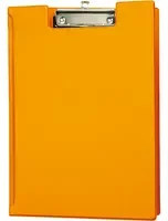 MAUL Klemmmappe DIN A4 in Orange mit Metallklammer und Stiftehalter, B/T/H: 31,9 x 22,9 x 1,3 cm - Bild 1