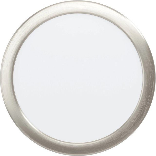 Eglo LED-Einbauspot Fueva 5 in Nickelfarben Matt mit warmweißem Licht, Durchmesser: 21,6 cm - Bild 1