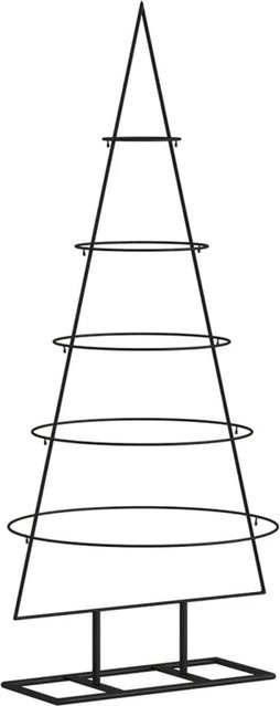 Furnicato Weihnachtsbaum aus pulverbeschichtetem Stahl in Schwarz, Höhe: 125 cm - Bild 1