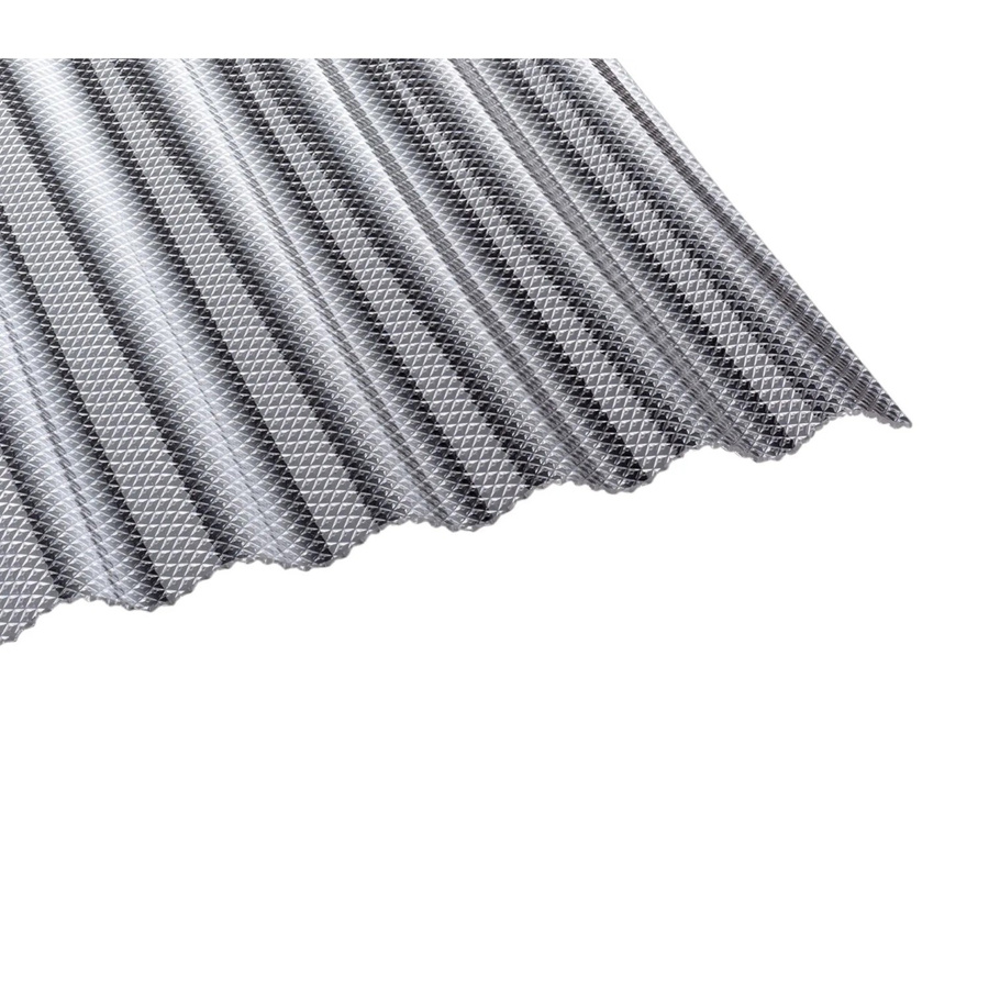 Tejemacro PC-Lichtwellplatte S76/18 aus Polycarbonat, transparent, B/H: 104,5 x 500 cm, Dicke: 2,8 mm - Bild 2