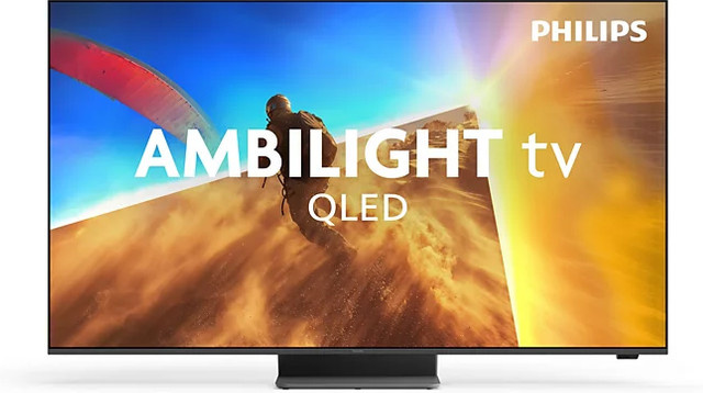 Philips 43PQS8701 QLED Smart TV in Schwarz mit 4K UHD, Wi-Fi und Bluetooth - Bild 1