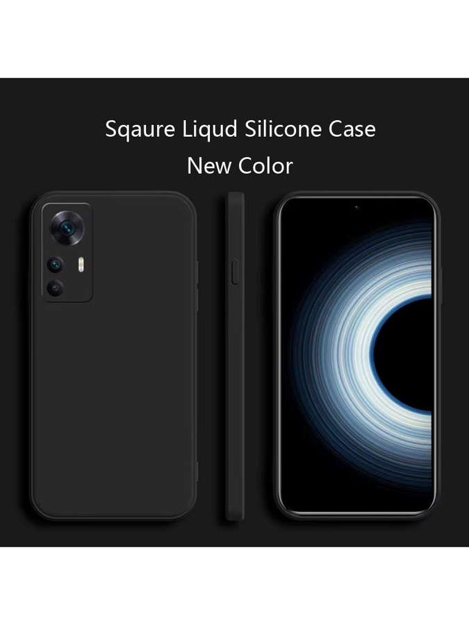 Matte Silikon Schutzhülle für Xiaomi Mi 12, 12x, 12s, 12T Pro und 12 Lite mit Kamera-Schutz in Schwarz oder Rot - Bild 2