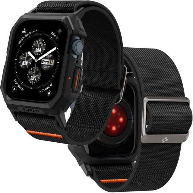 Spigen Hülle für Apple Watch, Mattschwarz - Bild 2