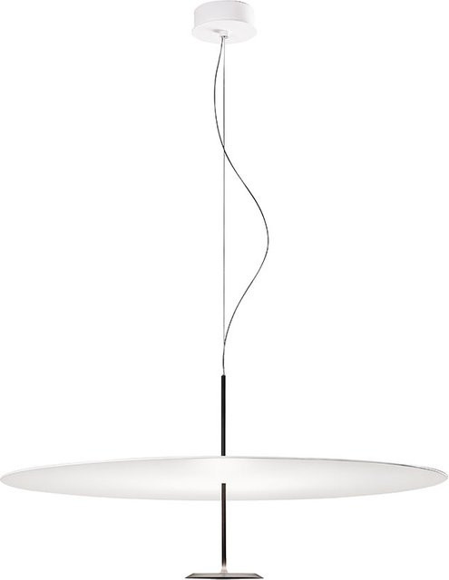 Lumina Dot 600 LED-Pendelleuchte in Schwarz eloxiert mit warmweißem Licht, Durchmesser: 60 cm - Bild 1