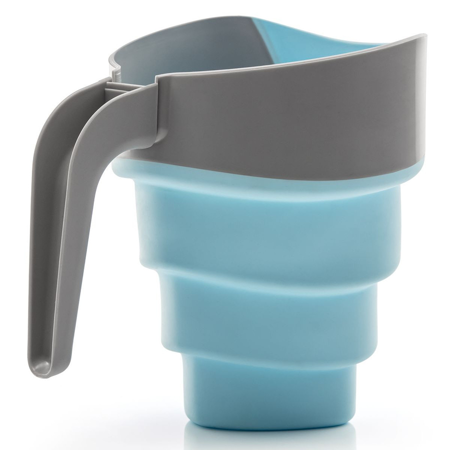 Reer MyHappyBath Cup Haarwaschbecken für Kinder in Blau Grau - Bild 1