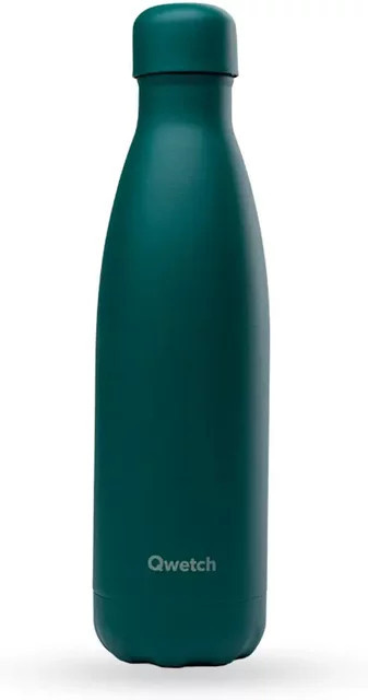 Isolierflasche Qwetch Originals in Petrol und Green Matt - Bild 1