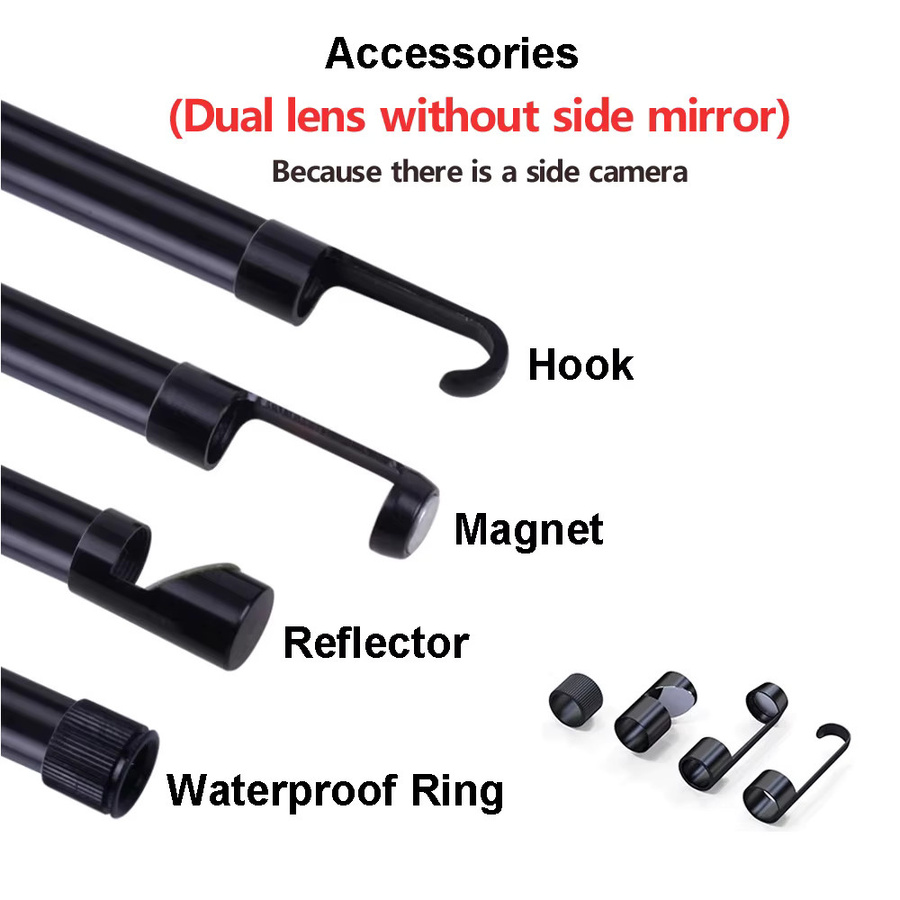 Meseelong HD1920P Endoskop Inspektion Kamera Typ-C Mini Kamera IP67 Schwarz für Android und iOS - Bild 4