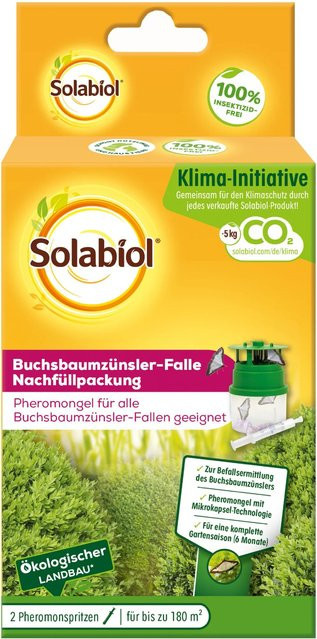 Solabiol Buchsbaumzünsler-Falle Nachfüllpackung mit 2 Stück - Bild 1