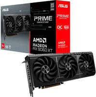 Asus Radeon RX 9060 XT PRIME OC Grafikkarte, 16GB, Schwarz-Grau - Bild 1