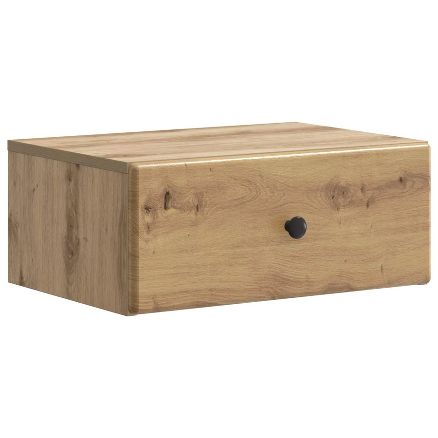 vidaXL Wandmontierter Nachttisch Artisan-Eiche, Farbe Braun, B/T/H: 49 x 34,5 x 20 cm - Bild 2