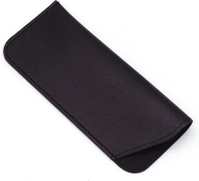 Singular-home Brillenetui PU-Leder, Schwarz - Bild 1