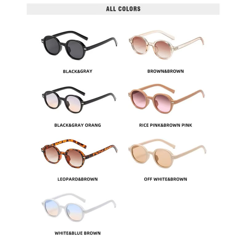 Samjune Sonnenbrille, oval, Vollrand, Kunststoff, Unisex - Bild 2