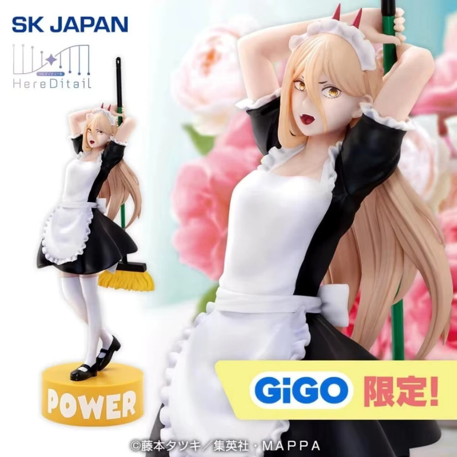GIGO Chainsaw Man Power Maid Outfit, Modell-Spielfigur, 27cm - Bild 2