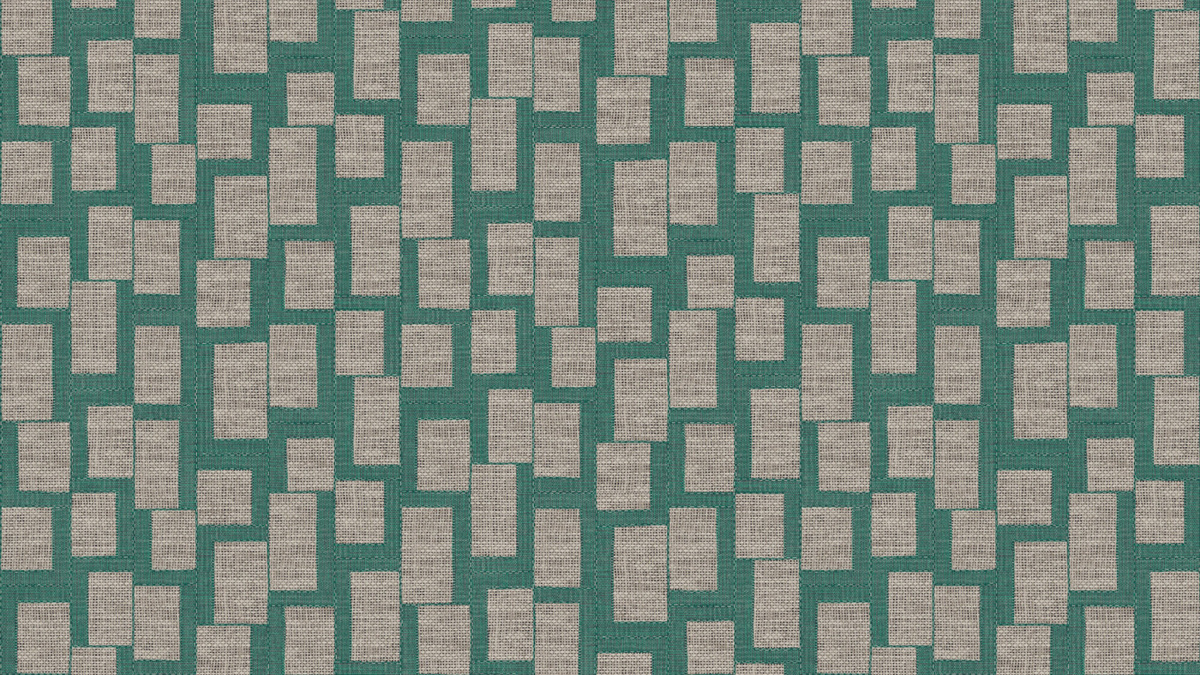 Arte Essentials Tapete Esparto Africano in Myrtle Grey mit abstraktem geometrischem Muster aus Vlies - Bild 2