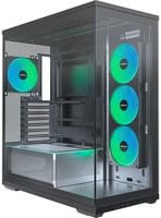 Montech TG3 Tower-Gehäuse in Black mit USB-C Anschluss und ATX-Unterstützung - Bild 1
