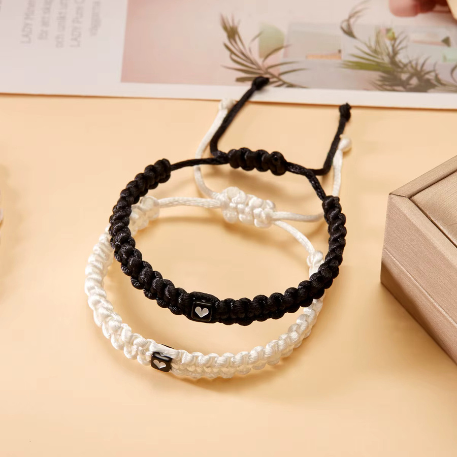 Rinhoo Armbänder, Herz Charme, Harz, Bunt, Unisex - Bild 3
