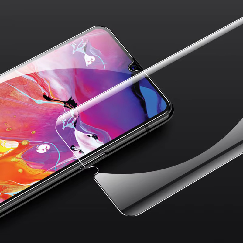 3er-Set gehärtetes Glas Displayschutz für Samsung Galaxy A52 A72 A02S A12 A22 A32 5G A51 A41 A31 A21 A21S A11 A01 A71 in Transparent - Bild 6