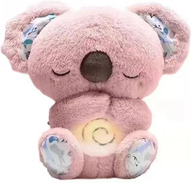 Koala Plüsch-Schlafhelfer, mit Nachtlicht, Musik und Atmung, ab 14 Jahren - Bild 1