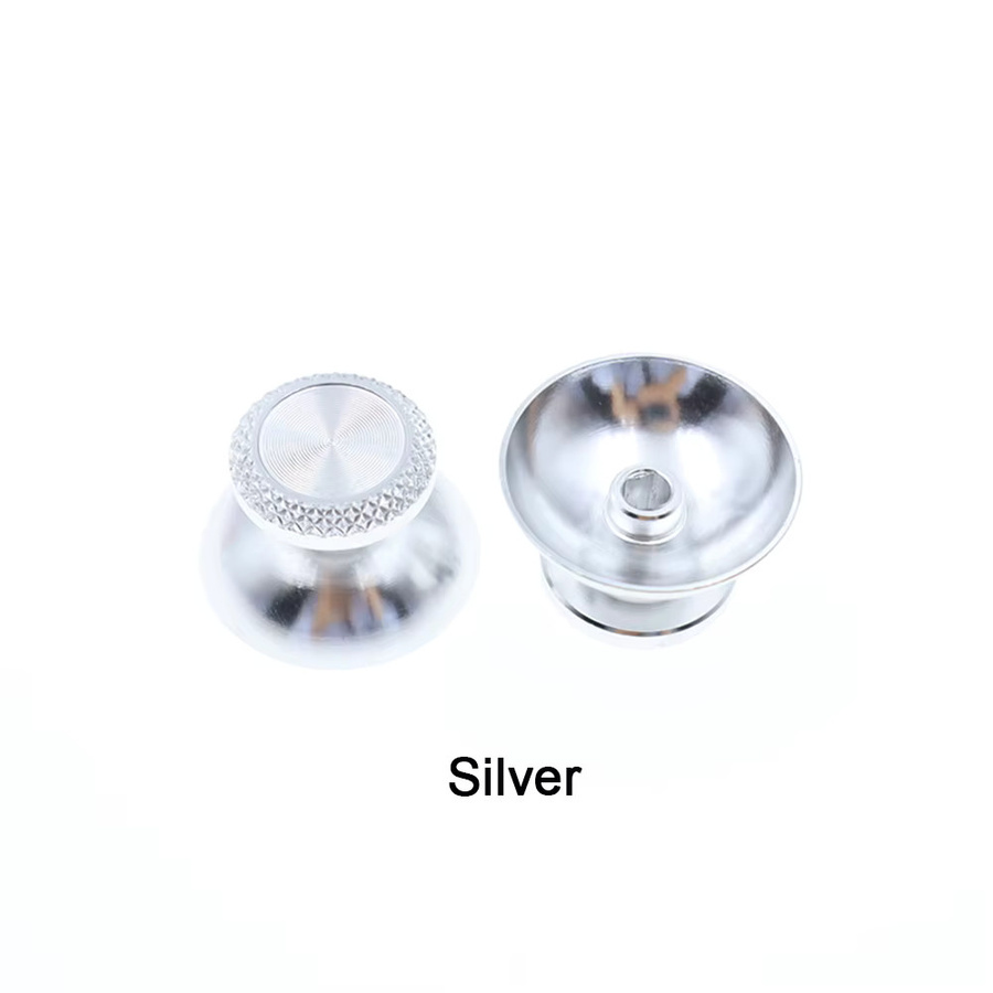 TingDong Aluminium Metall Analog Joystick Thumbstick Grip Caps für PS5 Controller, 1 Paar - Bild 3