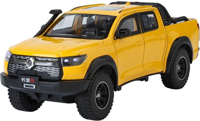 Linyi Toy Car Great Wall Pao Dalilun Pickup, Geländewagen, 1:24, ab 3 Jahren - Bild 1