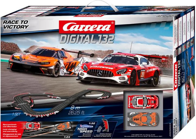 Carrera Rennbahn Digital 132 Race to Victory, 1:32, ab 8 Jahren - Bild 1