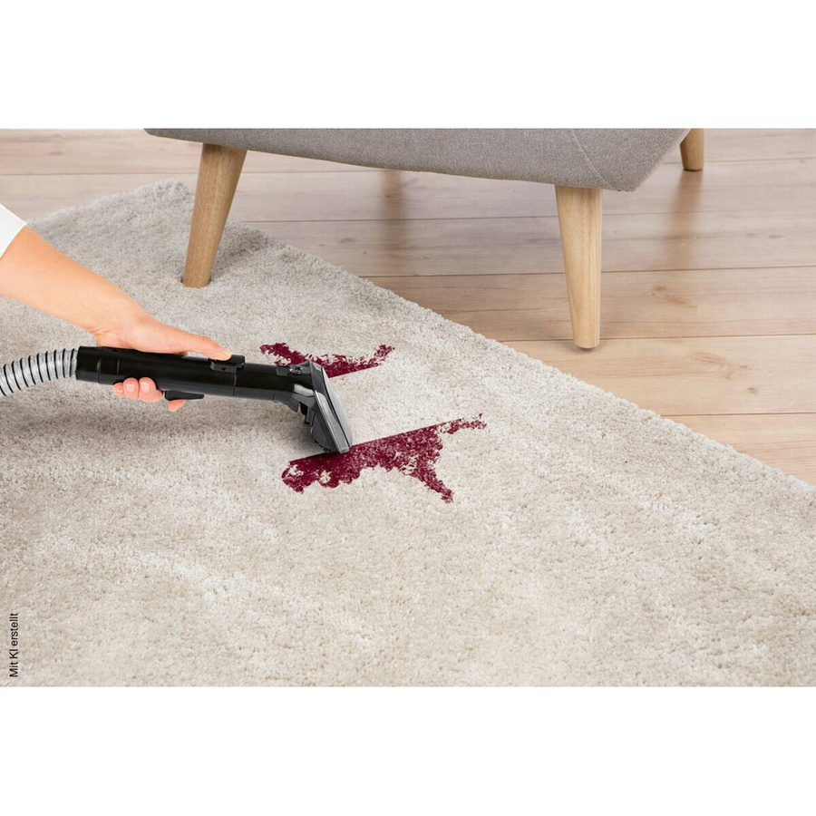 CLEANmaxx Polster- und Teppichreiniger aus Kunststoff in Schwarz-Rot, B/H/L: 33,5 x 33 x 29,5 cm - Bild 2