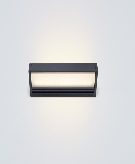 Serien Lighting SML² 150 LED Wandleuchte in Schwarz mit warmweißem Licht (3000K) - Bild 1
