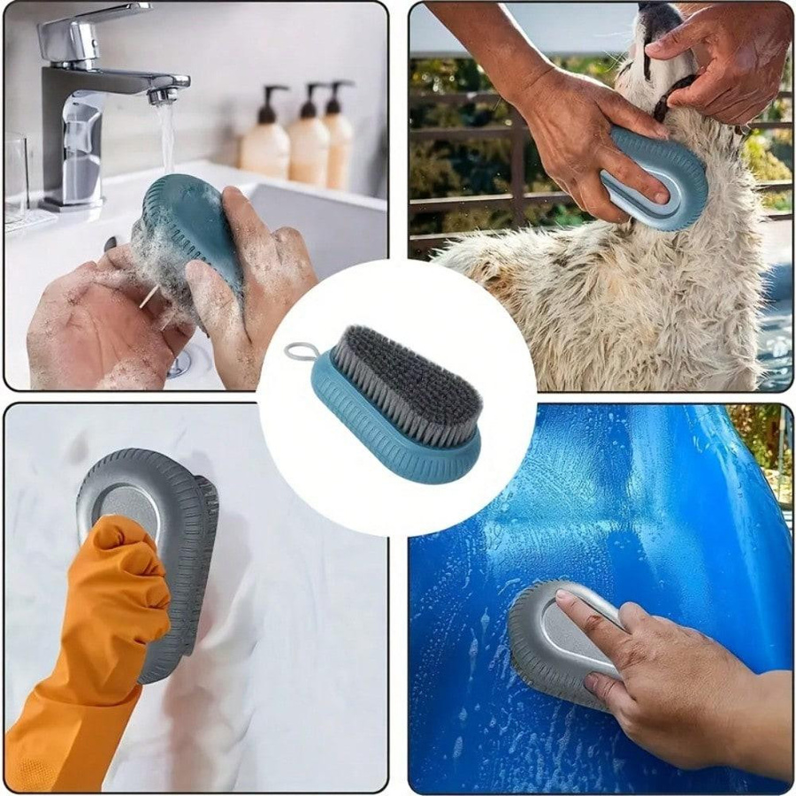Robuste Nagelbürste mit ergonomischem Griff und harten Borsten für Finger- und Zehennägel, 1 Stück - Bild 10