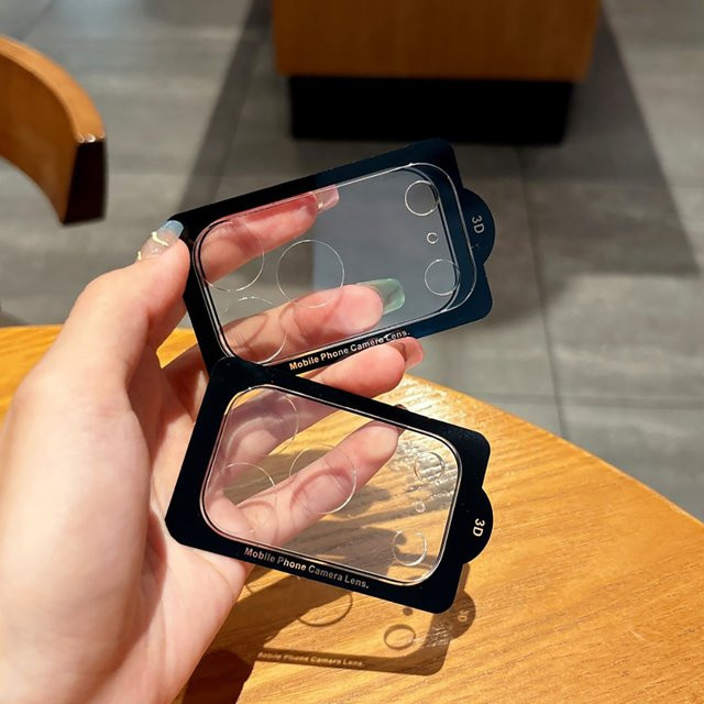 Kameraschutz aus gehärtetem Glas für Apple iPhone 17, iPhone 17 Pro und iPhone 17 Pro Max, transparent, HD klar und kratzfest - Bild 1