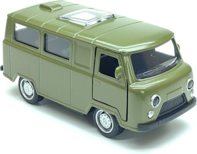 Linyi toy car Uaz Traveler Auto und Sightseeing-Bus Legierungsauto-Modell, ab 14 Jahren - Bild 1