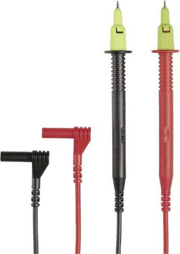 Gossen Metrawatt KS17-2 Sicherheits-Messleitungs-Set in Schwarz mit Prüfspitze und 4 mm-Stecker, Länge: 130 cm - Bild 1