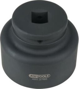 KS Tools Achsmuttern-Schlüssel 3/4 Zoll, 8-kant, kurz, schwarz - Bild 1