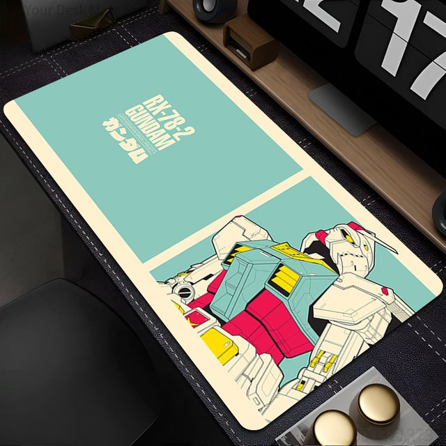 Bandai Mechanical Warrior RX-78-2 G-Gundam Gamer-Mauspad XL in Multicolour - Bild 1