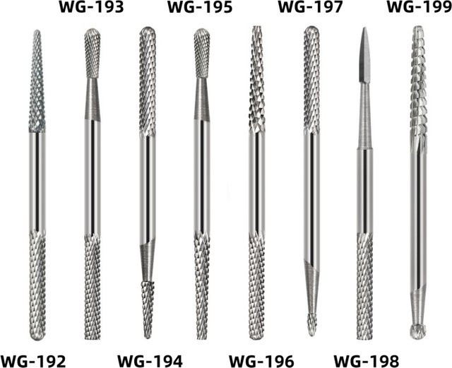 Ysen Nagel Bohrer, Wolframstahl, Doppelköpfig, Unisex - Bild 1