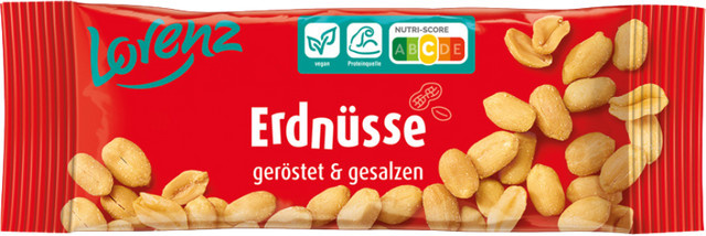 Lorenz Erdnüsse geröstet/gesalzen 40 g - Bild 1