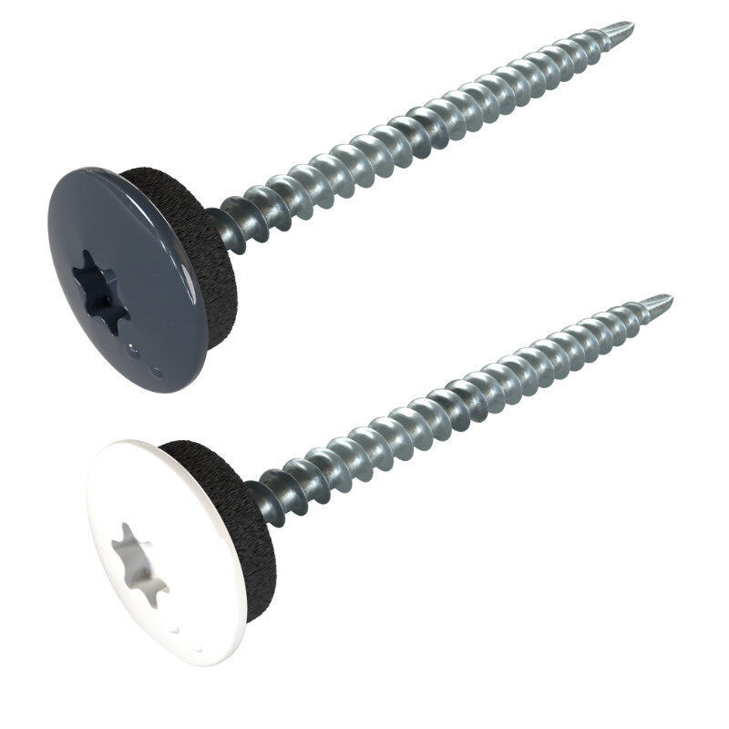 Friedrich von Lien AG VLF-Pan-Torx Schrauben selbstschneidend, weiß/mehrfarbig, 100 Stück, Durchmesser: 4,8 mm, Länge: 60 mm - Bild 1